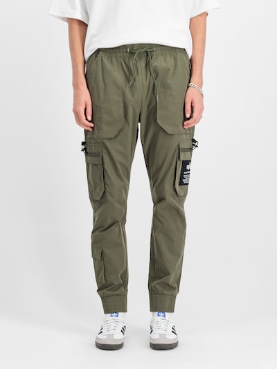ALPHA INDUSTRIES Pantalon cargo 'Tactical' en 46 en olive / noir, Vue avec produit
