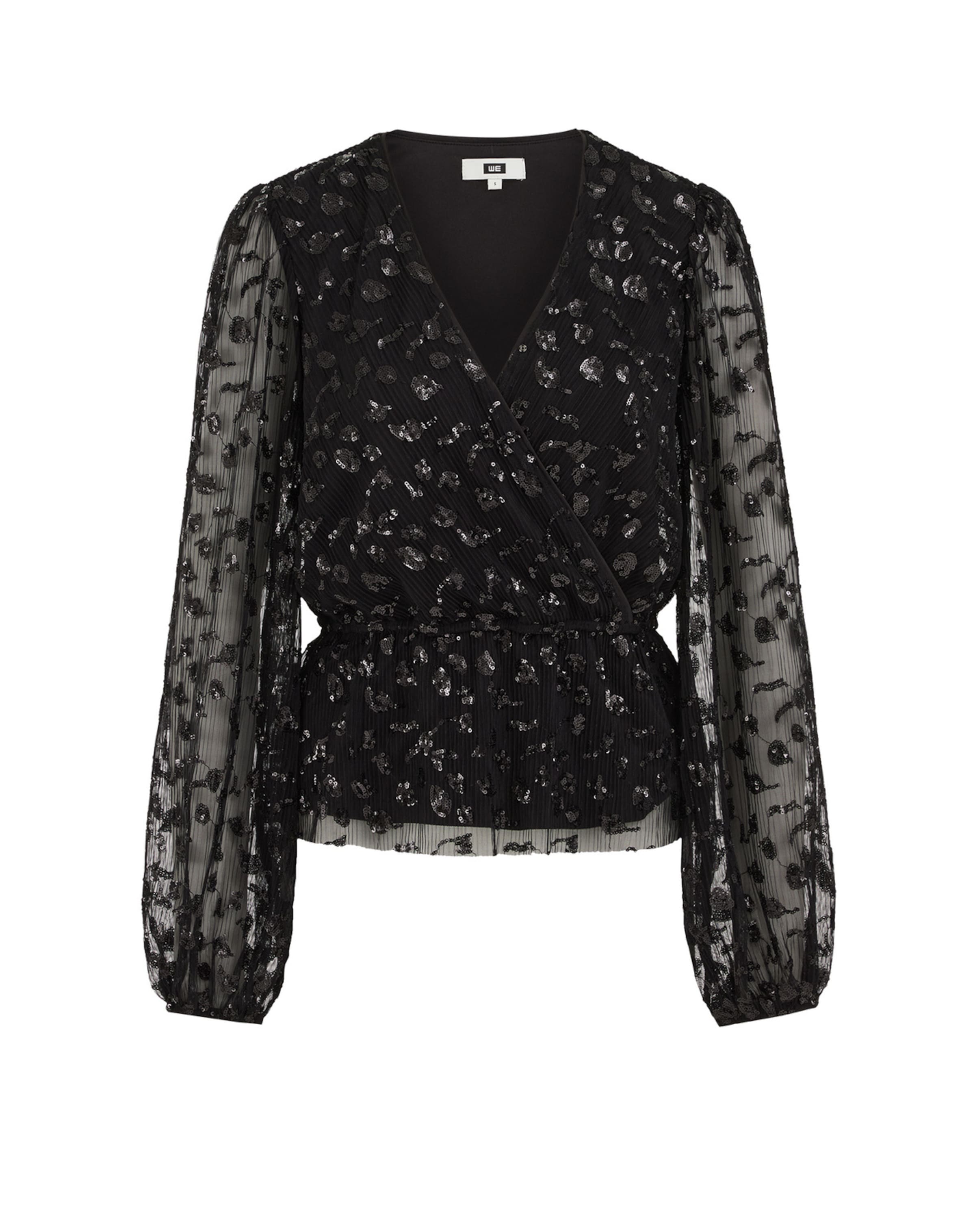 WE Fashion Blus i svart: framsida
