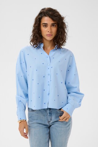 Kaffe Bluse 'KAGiulia' i blå: forside