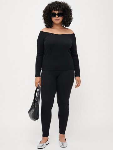 ONLY Carmakoma - Skinny Leggings 'CARZONE' en negro