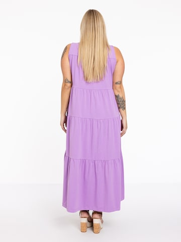 YOEK Jurk in Lila