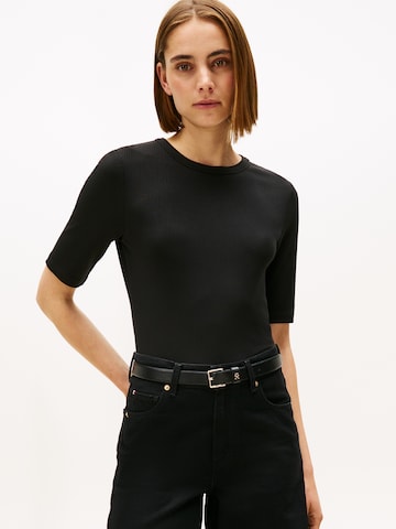 TOMMY HILFIGER Póló - fekete: elől