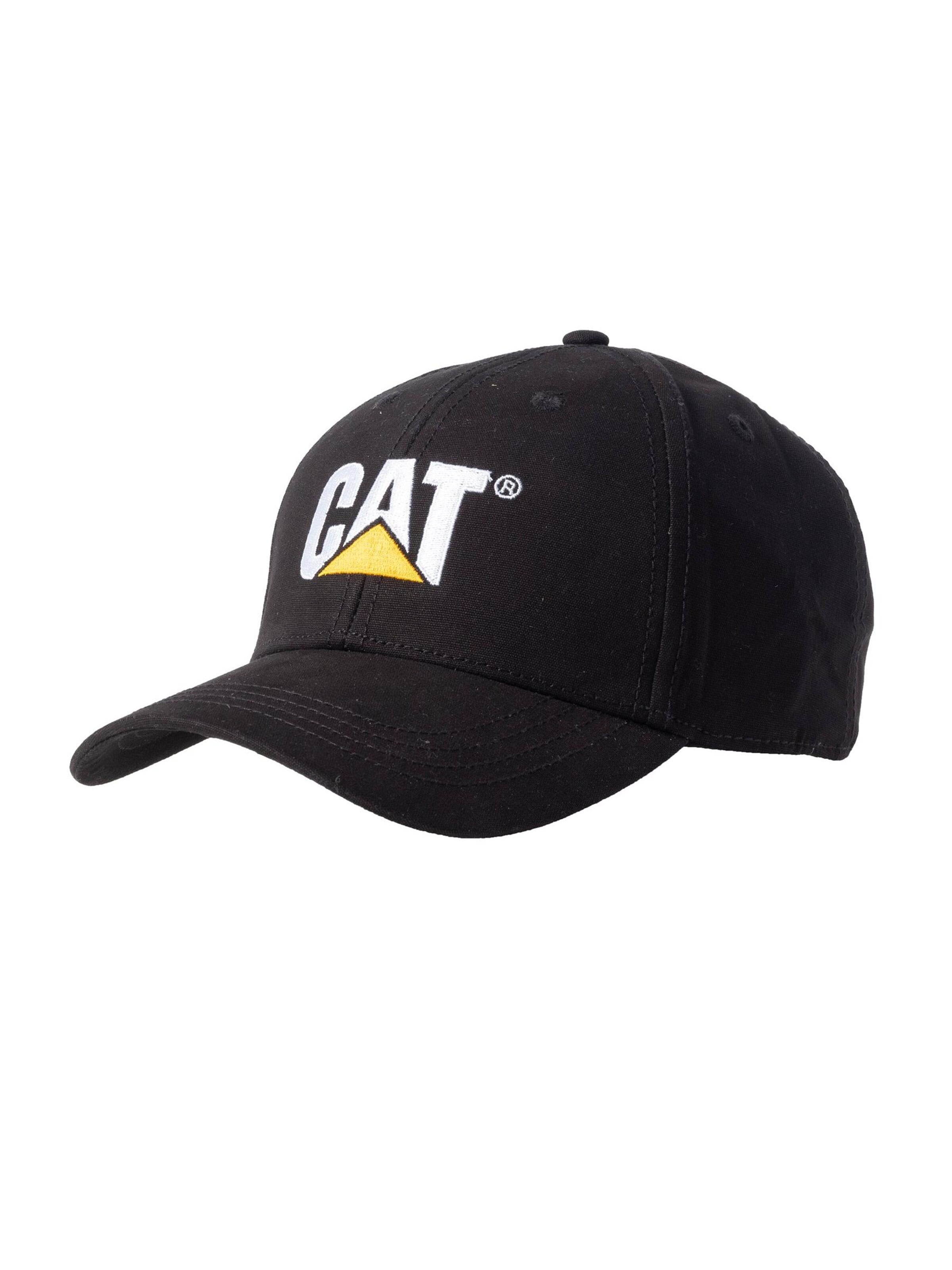Casquette 'CAT Trademark' CATERPILLAR en noir : devant
