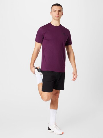 UNDER ARMOUR Funkční tričko – fialová