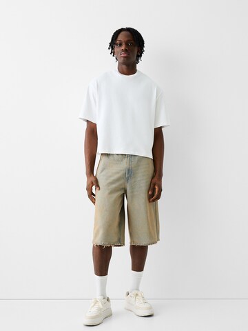 Bershka Loosefit Farmer - kék