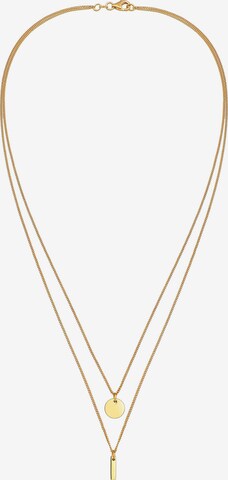 ELLI Necklace 'Geo' in Gold: front