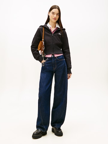 Giacca di felpa di Tommy Jeans in nero