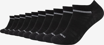 Chaussettes camano en noir : devant