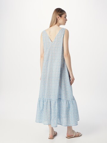 Robe 'Alida' Part Two en bleu