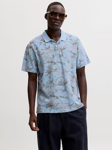 T-Shirt 'JPRBLUHawaii' Jack & Jones Premium en bleu : devant