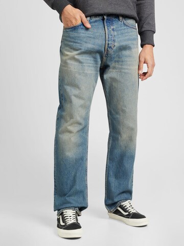 WEEKDAY Loosefit Jeans 'Space Seven' in Blauw: voorkant