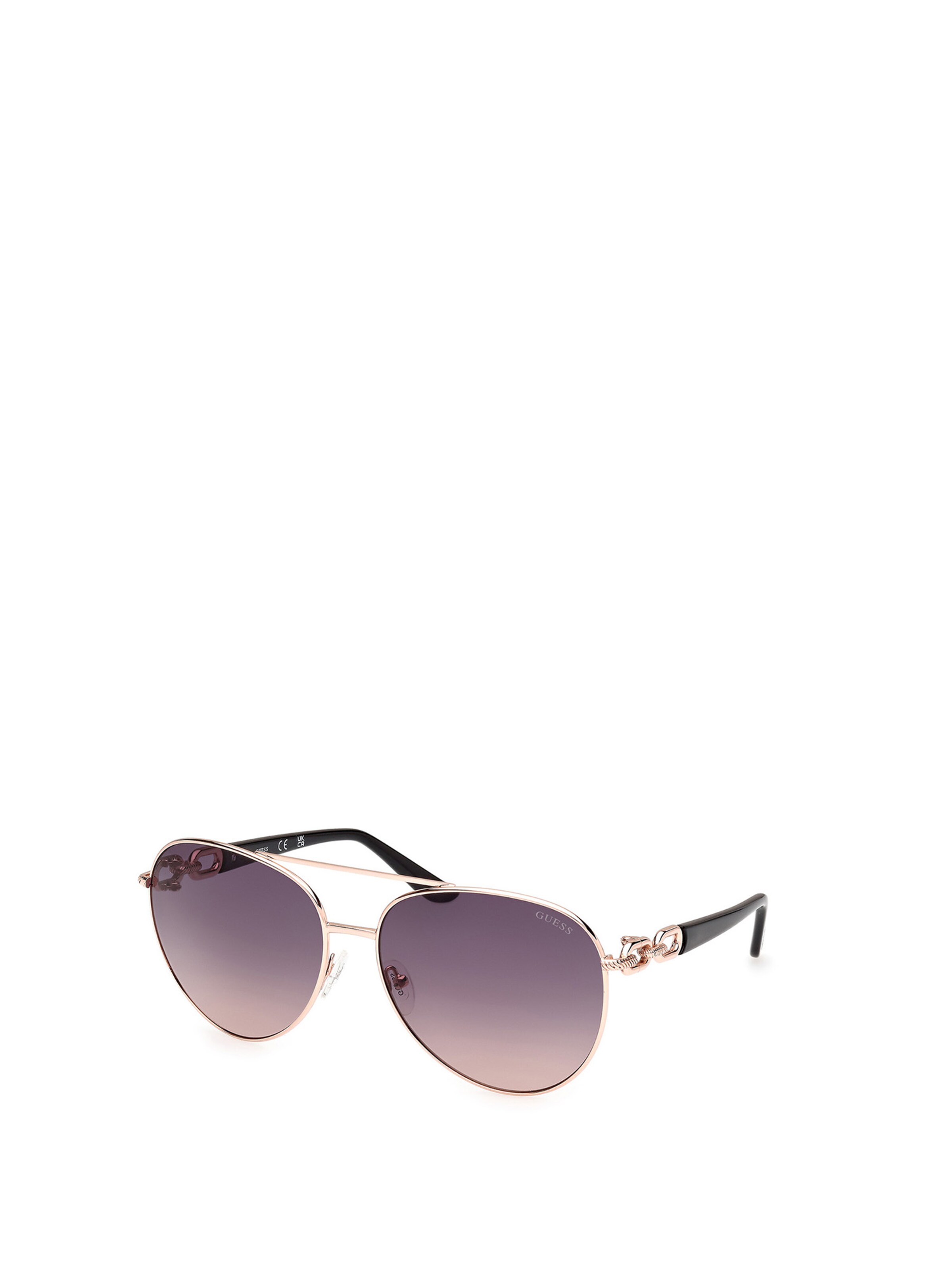 GUESS Sonnenbrille in Gold: Vorderseite