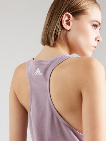 ADIDAS SPORTSWEAR Спортен топ 'Essentials' в лилав