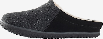 Minnetonka Pantoufle 'Tahoe' en noir, Vue avec produit