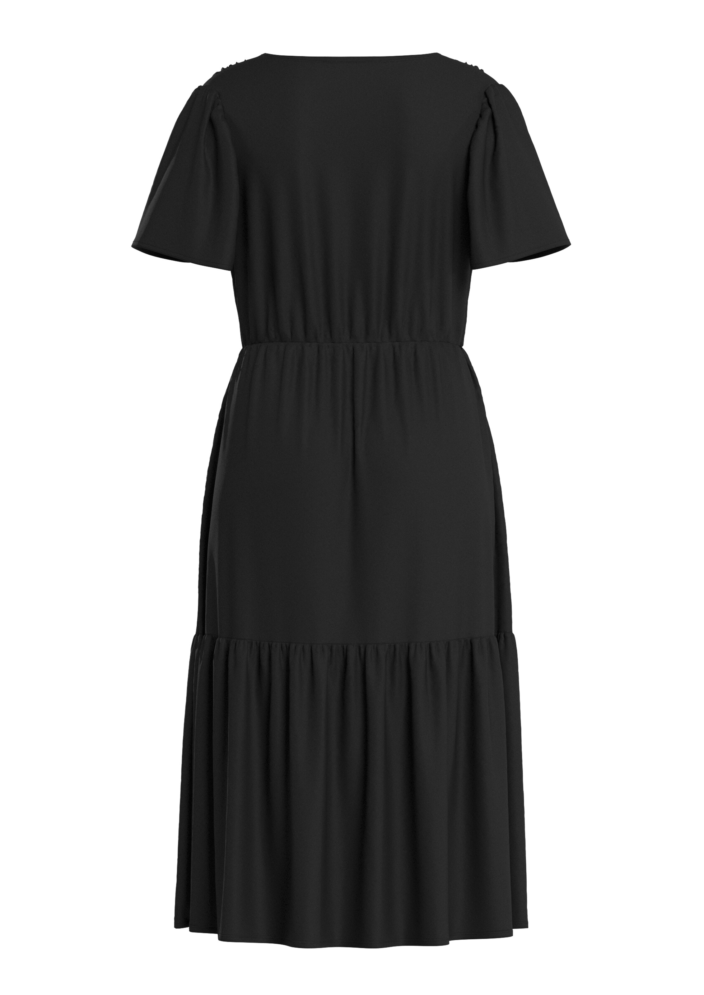 QS Kleid in Schwarz