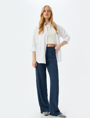 Koton Loose fit Trousers in Blue