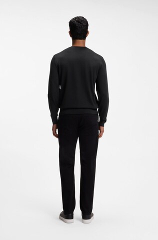 BOSS Sweater ' Leno ' in Black