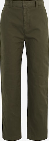 Gap Tall Štandardný strih Chino nohavice - Zelená: predná strana