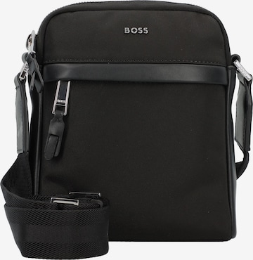 Sac à bandoulière BOSS en noir : devant