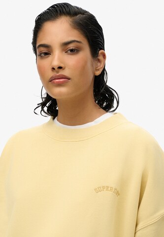Superdry Sweatshirt in Geel
