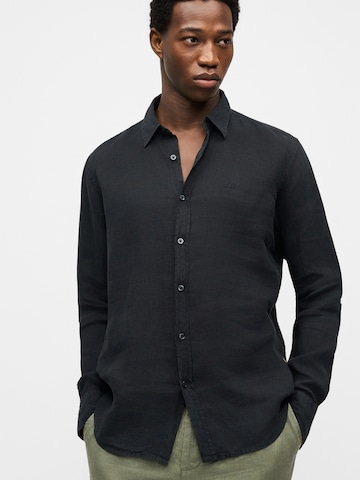 Regular fit Cămașă 'Relegant_6' de la BOSS pe negru