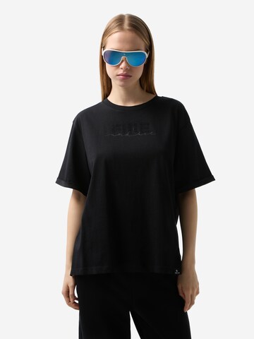 Bogner Fire + Ice - Camiseta 'Cabela' en negro: frente