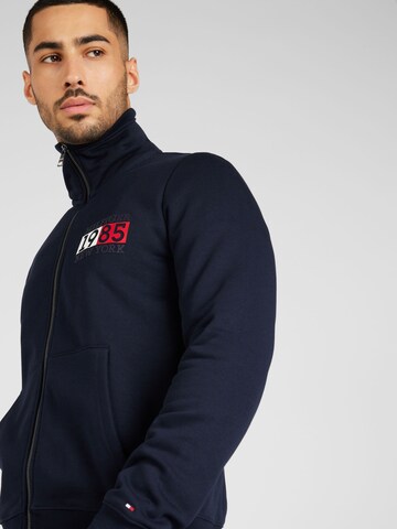 TOMMY HILFIGER Sweatjacke 'New York' in Blau