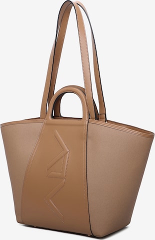 Sac bandoulière ALV By Alviero Martini en marron : devant