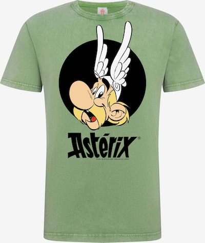 LOGOSHIRT Shirt 'Asterix' in de kleur Lichtgroen, Productweergave