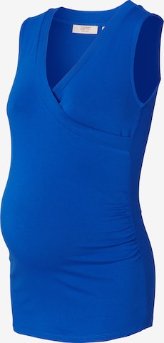 Haut Esprit Maternity en bleu : devant