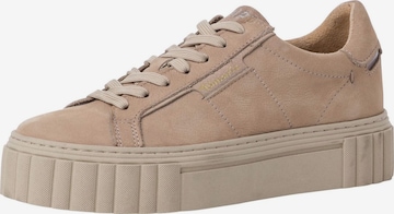 TAMARIS Låg sneaker i beige: framsida