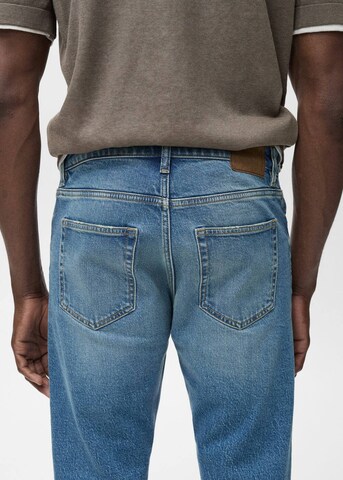 MANGO MAN Tapered Jeans 'Ben' in Blau