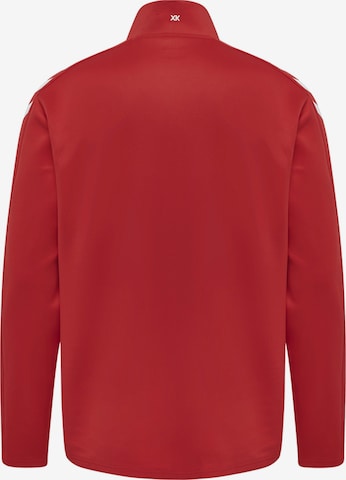 Hummel Sports sweat jacket in Red