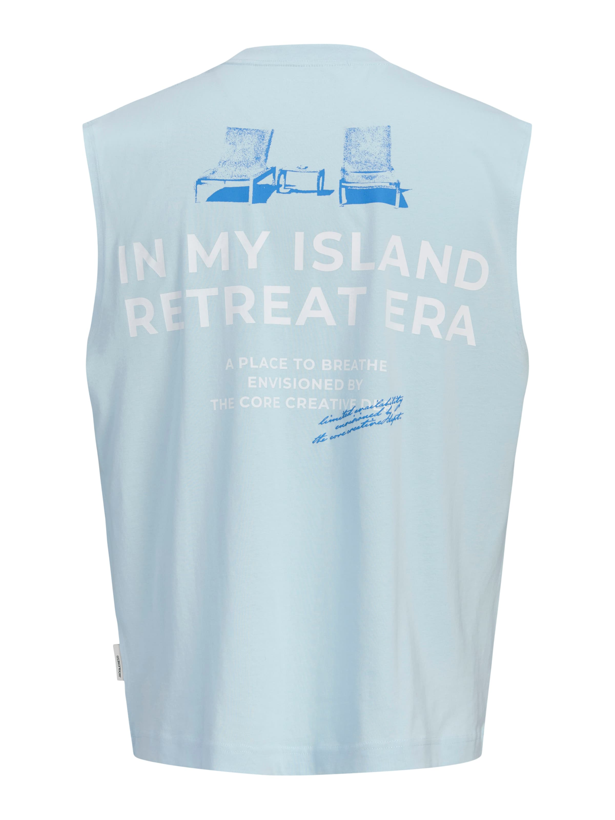 T-Shirt 'JCOETERNA' JACK & JONES en bleu
