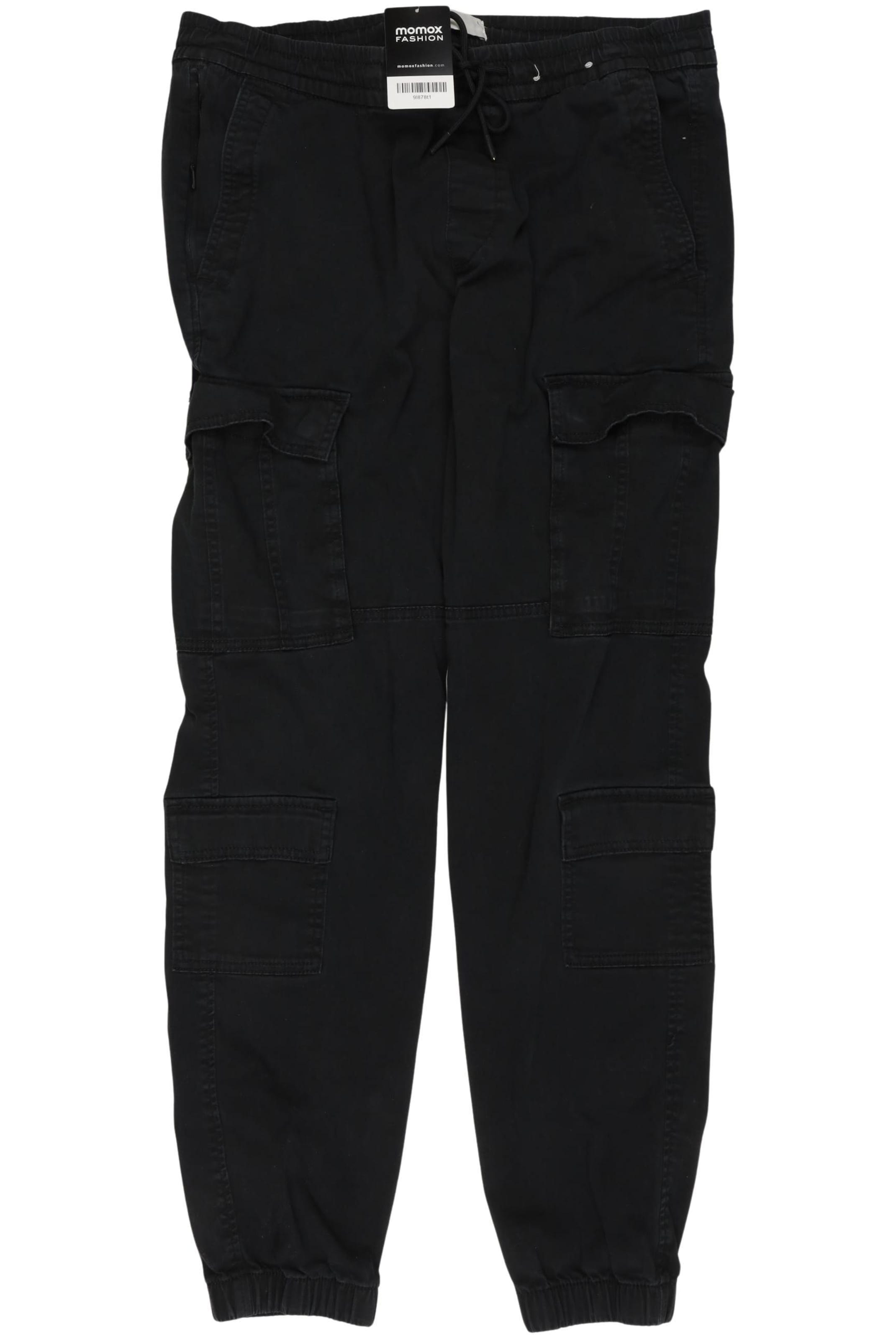 HOLLISTER Pants in 34 in Black: front