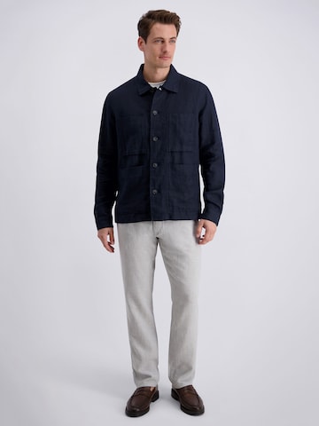 PIERRE CARDIN Regular fit Overhemd in Blauw