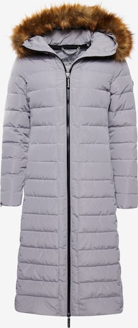 Superdry Winter Coat 'Artic' in Grey: front