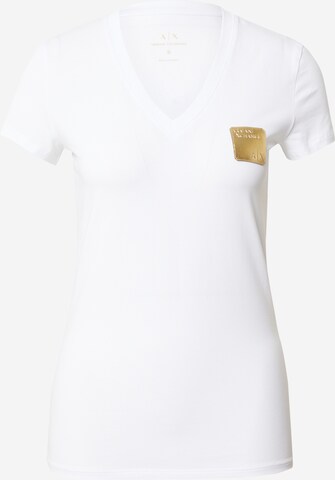 ARMANI EXCHANGE Shirt in White: front