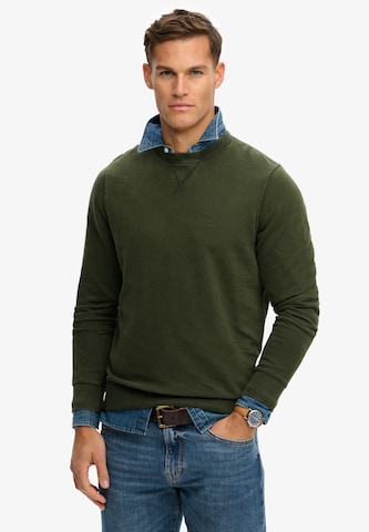 Superdry Sweatshirt in Groen: voorkant