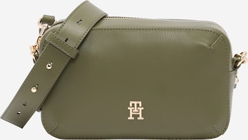 TOMMY HILFIGER Сумка через плечо 'Chic' в Зеленый: спереди