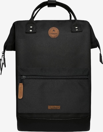 Cabaia Backpack in Black: front