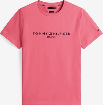 TOMMY HILFIGER Тениска в розово: отпред