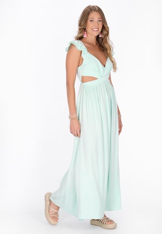 Robe IZIA en vert
