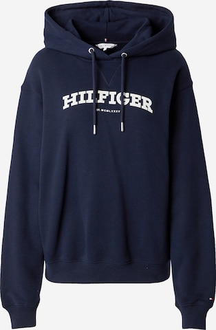 TOMMY HILFIGER Mikina – modrá: přední strana