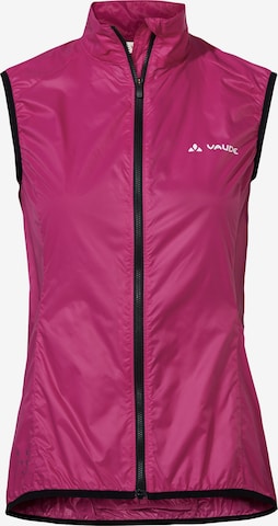 VAUDE Sportbodywarmer 'Matera' in Roze: voorkant