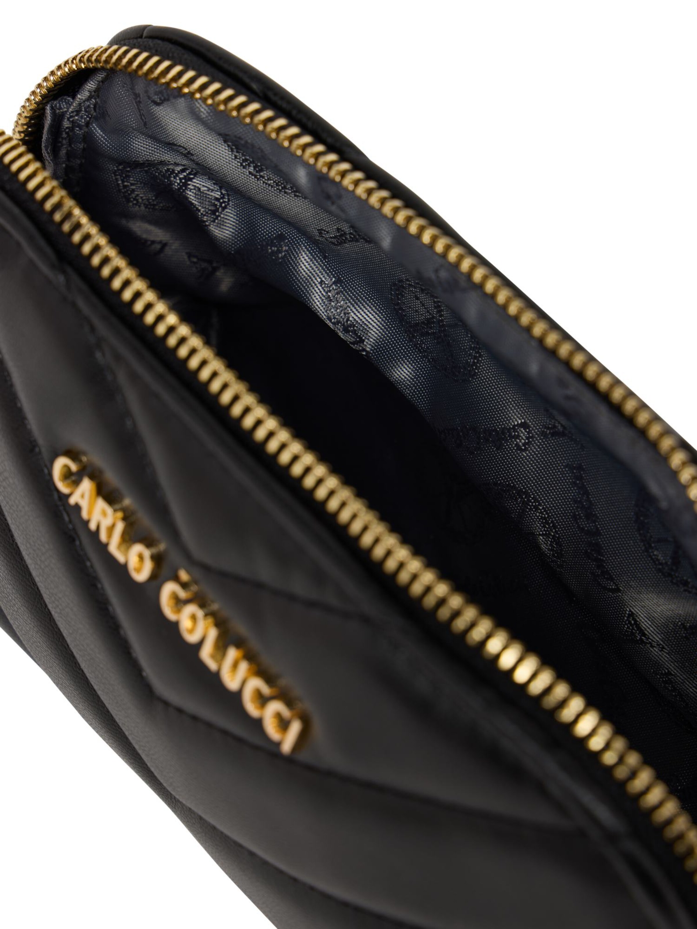 Trousse de maquillage 'Dolar' Carlo Colucci en noir