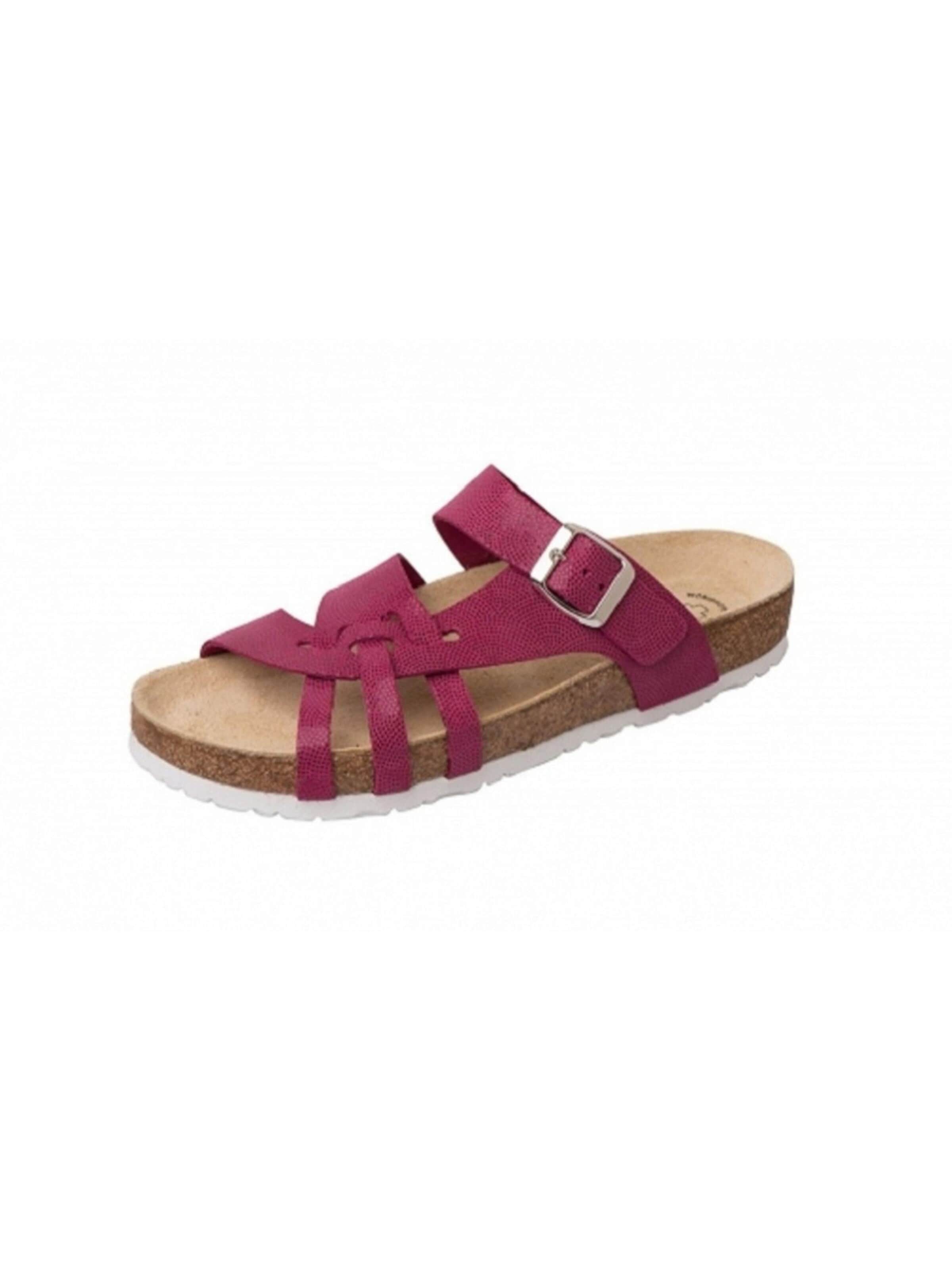 Weeger Sandale 'Bio Pantol Art. 11140-65'‌‌‌‌‌‌‌‌‌‌ in Pink: Vorderseite