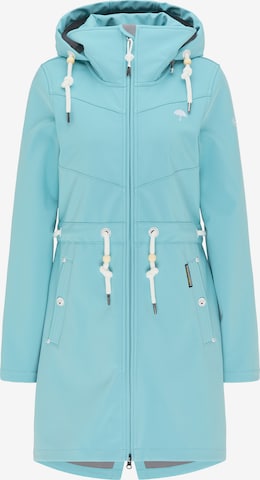 Schmuddelwedda Raincoat in Blue: front