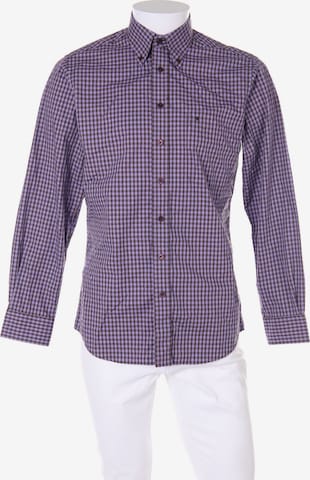 KAUF Button Up Shirt in S in Purple: front