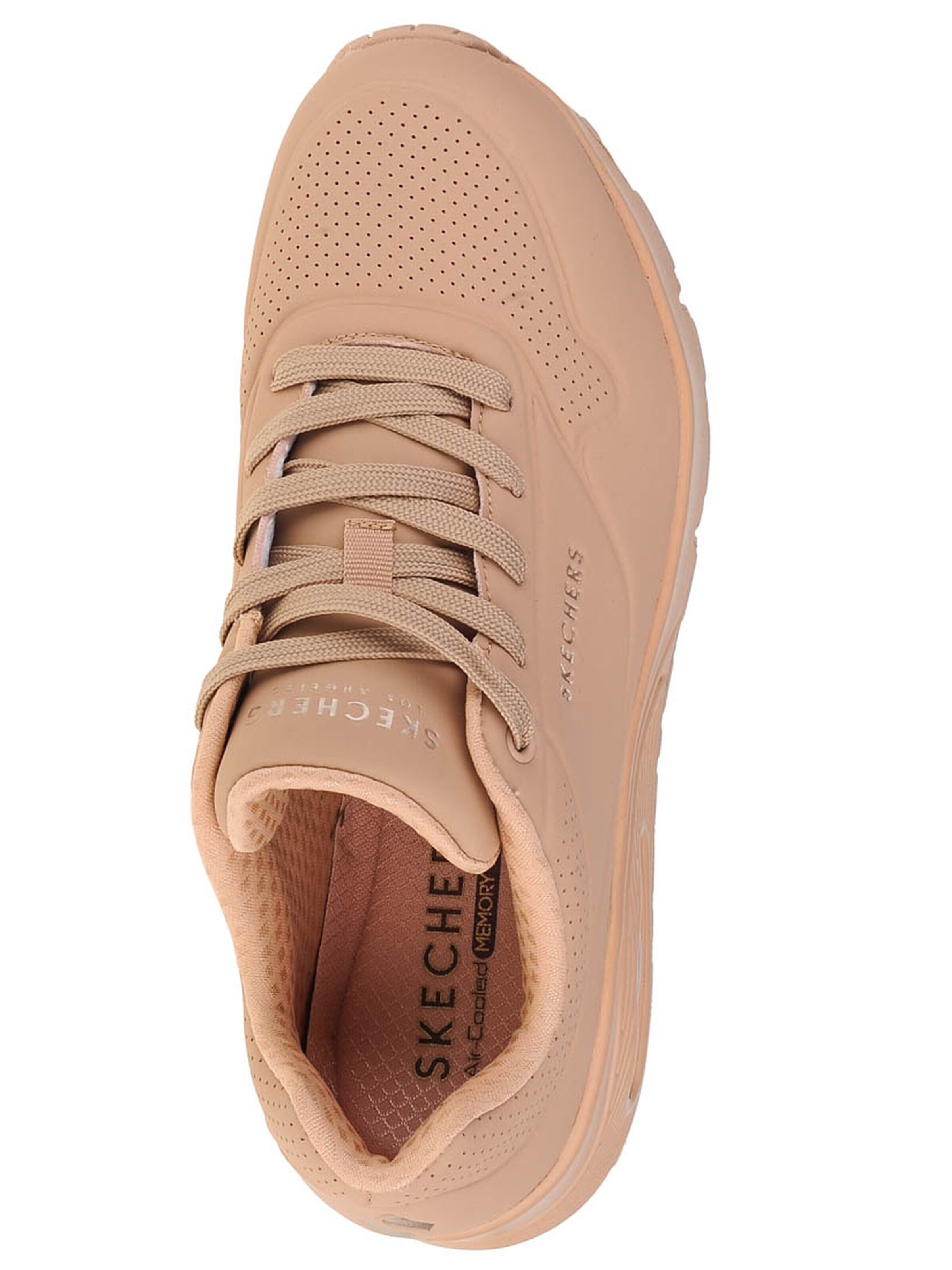 SKECHERS Veterschoen 'Skechers Uno-Stand on Air' in Beige